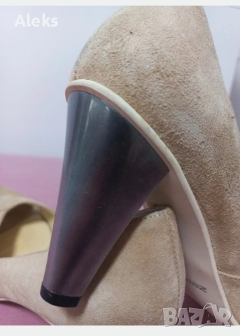 Нови италиански обувки от естествена кожа, снимка 6 - Дамски елегантни обувки - 53725645