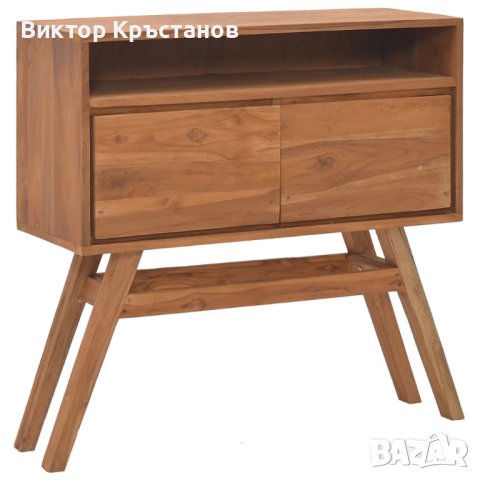 дървена конзолна маса, снимка 1 - Маси - 41292550