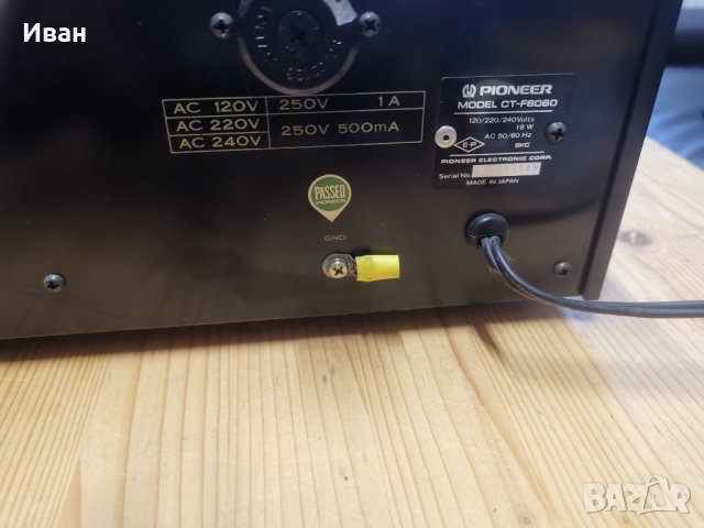 Pioneer CT F6060 касетен дек, снимка 6 - Декове - 42600182
