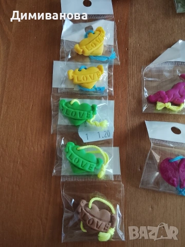 20 висулки от полимерна глина, снимка 6 - Други - 53522214