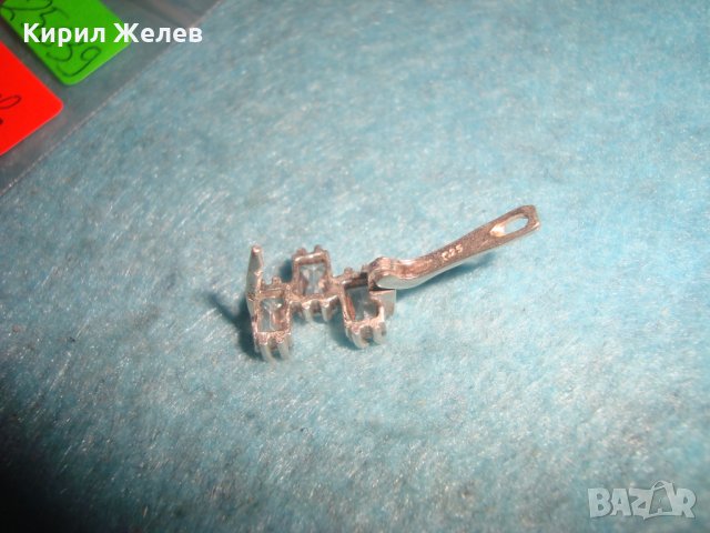 СРЕБЪРНА СКЪПОЦЕННА АРТ НУВО ОБЕЦА СРЕБРО 925 АНГЛИЯ с 3 ЕДРИ ФАСЕТИРАНИ ПЛАНИНСКИ КРИСТАЛИ 25639, снимка 11 - Обеци - 35820847