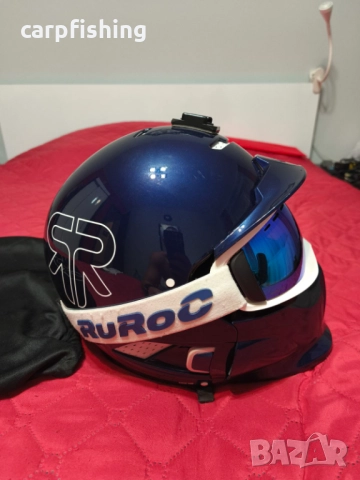 Ски/сноуборд каска Ruroc RG1-DX Void XL full face, снимка 4 - Зимни спортове - 51769432
