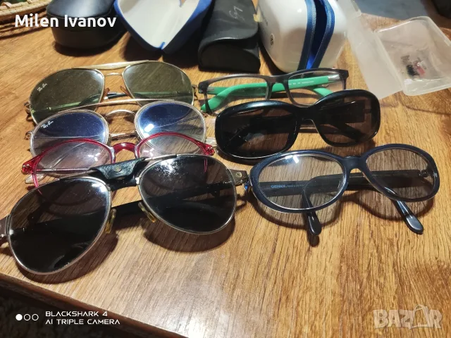 очила различни (rey ban, Armani, Cartier)