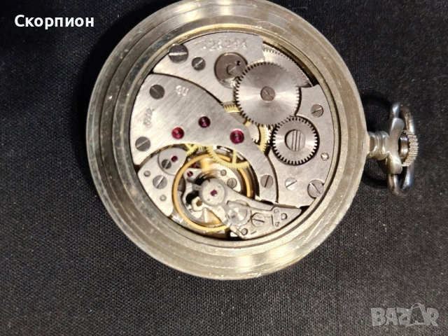 Джобен часовник - Молния - СССР - КОРАБ - Промоция, снимка 6 - Джобни - 51389541