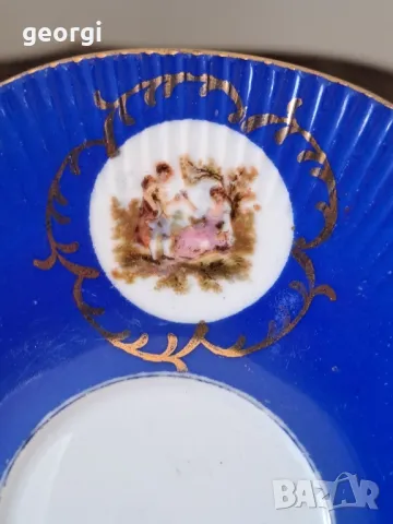 двоен порцеланов сет за кафе Ромео и Жулиета полски порцелан  24/4, снимка 8 - Чаши - 49580478