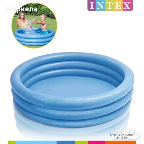 Надуваем басейн - 1.14м х 25см - Intex