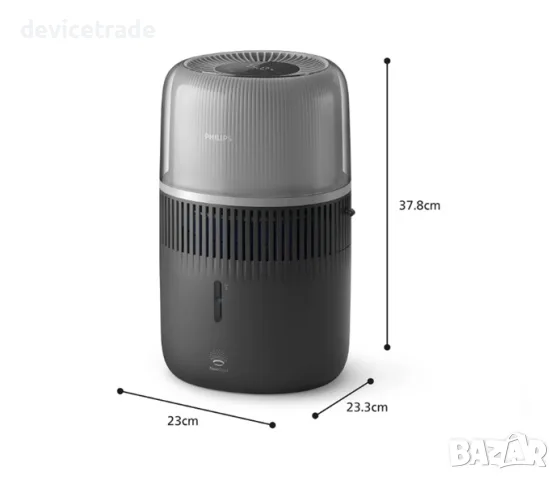 Овлажнител за въздух Philips серия 5000 HU5710/03, С технология NanoCloud, снимка 2 - Овлажнители и пречистватели за въздух - 55987816
