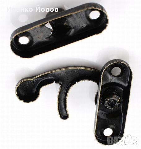 Метална заключалка, малка, декоративна, катарама, закопчалка за кутии, Винтидж стил, цвят Бронз, снимка 5 - Други - 36193593