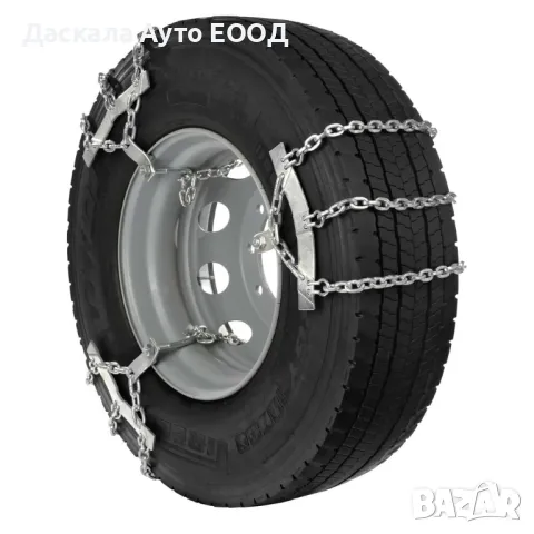 1бр. аварийни вериги за сняг за камиони и тежкотоварни, размер L 22,5 инча, снимка 2 - Аксесоари и консумативи - 48590932