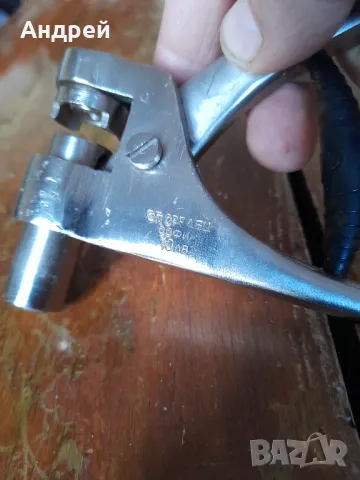 Стари клещи за пломбиране #5, снимка 6 - Други ценни предмети - 48474073