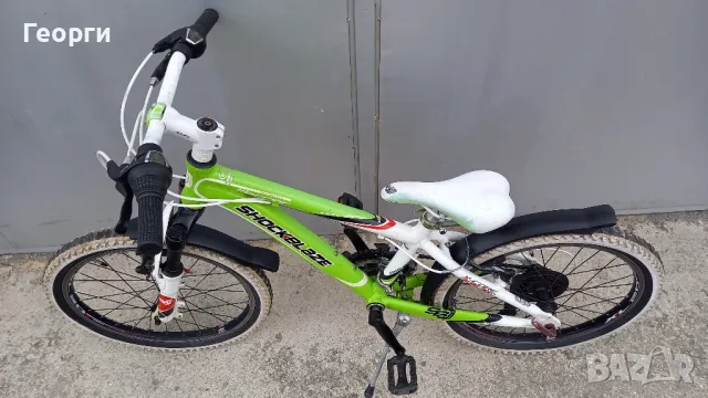 Алуминиев детски велосипед Shockblaze Warior-20 цола, снимка 4 - Велосипеди - 49697950
