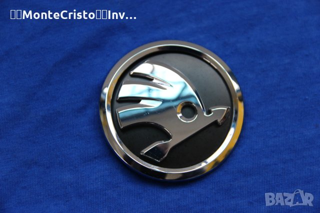 Предна емблема Skoda Citigo (2012-2017г.) емблема преден капак / 1ST 853 601 A / 1ST853601A, снимка 2 - Аксесоари и консумативи - 34330232