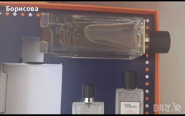 Оригинален комплект мъжки парфюм Hermes Terre D'Hermes, снимка 2 - Мъжки парфюми - 42180745