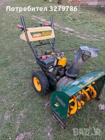 Роторен самоходен снегорин 9 к.с, снимка 3 - Градинска техника - 53659255