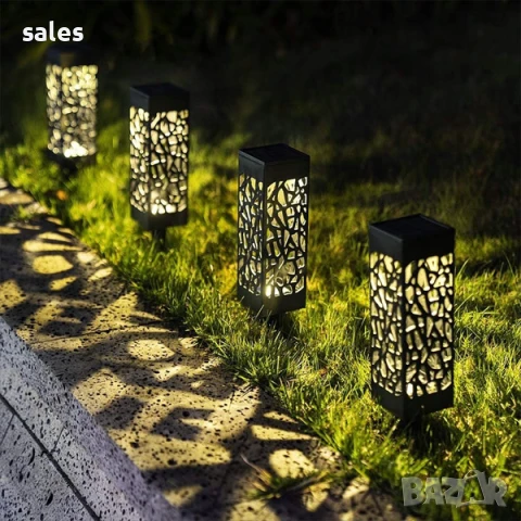 Соларна лампа 6 броя в опаковка