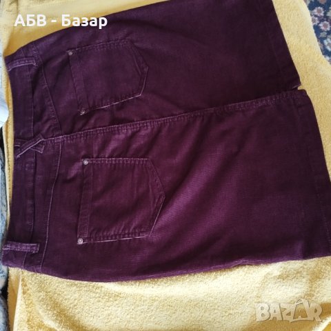 Пола винено червено кадифе размер EU 40, снимка 1