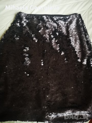 Къса пола с пайети, снимка 4 - Поли - 38371751