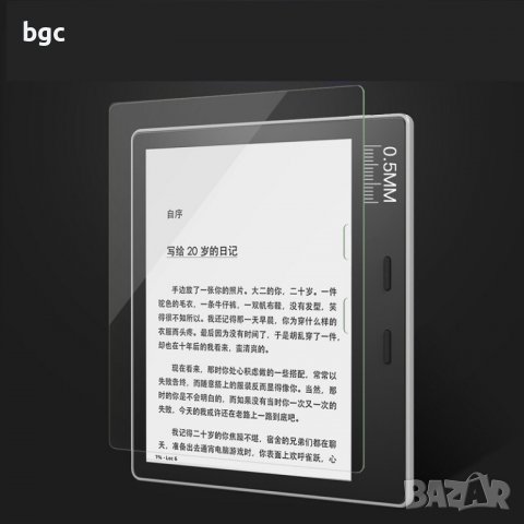 Стъклен Закален Протектор за Amazon Kindle Oasis 7" 2017-2019, снимка 2 - Електронни четци - 39851144