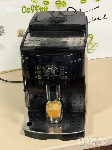 Кафемашина кафе автомат delonghi magnifica S с гаранция, снимка 3 - Кафемашини - 55747021