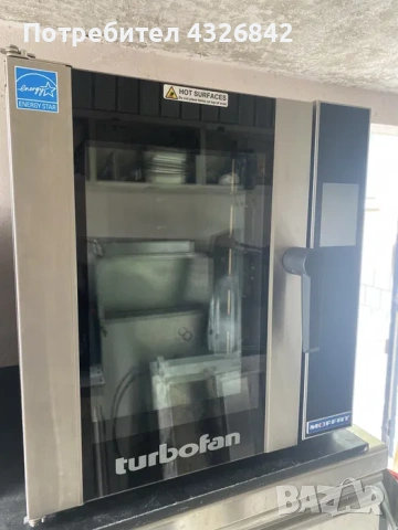 Конвектомат монофазен Turbofan, снимка 4 - Обзавеждане на кухня - 53835030