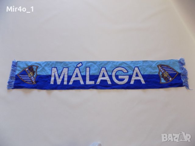 футболен шал malaga оригинален спортен футбол, снимка 1 - Шалове - 40209321