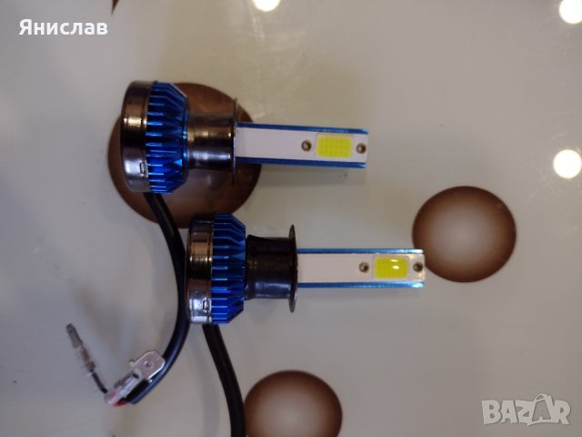 LED крушки Н1 и Н7, снимка 2 - Аксесоари и консумативи - 44444548