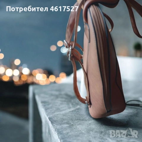 Дамска чанта раничка , снимка 3 - Чанти - 52088531