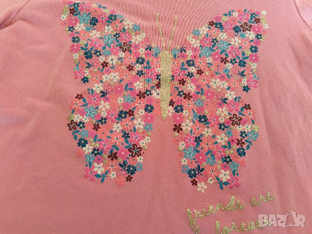 Розова блузка 9-10 г, снимка 2 - Детски Блузи и туники - 41634442