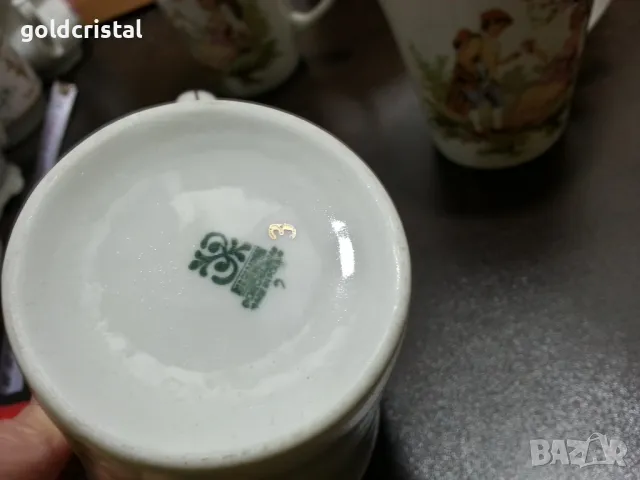 Полски порцелан големи чаши за чай, снимка 5 - Антикварни и старинни предмети - 38642370
