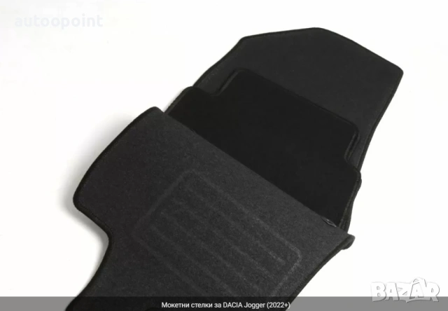 Мокетни стелки за DACIA Jogger (2022+) Petex, снимка 3 - Аксесоари и консумативи - 53779404