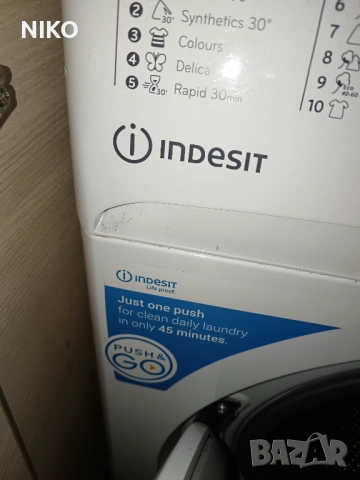 Продавам Пералня Indesit Slim, снимка 5 - Перални - 53463711