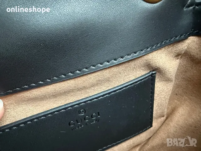 Дамска чанта GUCCI - Естествена кожа , снимка 7 - Чанти - 49737138
