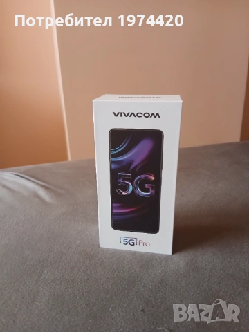 Продавам чисто нов терефон със гаранция не разпечатван Виваком 5G 6gb памет