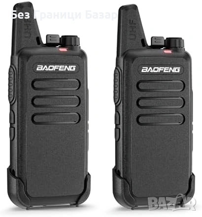 Нови Baofeng T22 уоки токи 2 броя 16 канала 1500mAh радиостанции