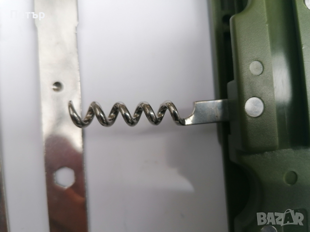 Продавам туристически компактен комплект от нож, вилица, лъжица, отварачка за консерви и гаечен ключ, снимка 8 - Други спортове - 36294576