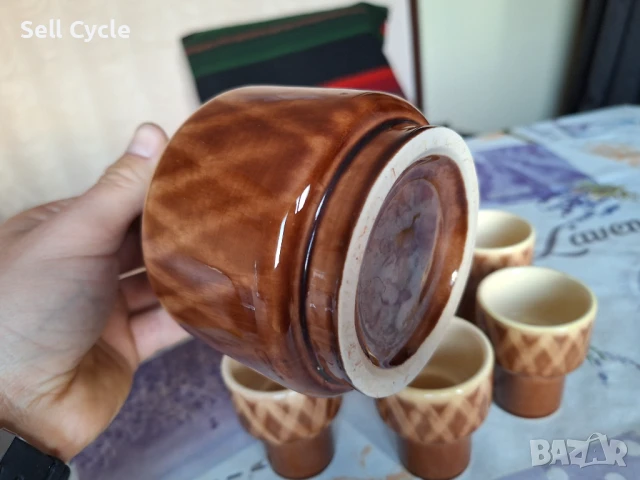 ✅БЪЛГАРСКИ КЕРАМИЧЕН СЕРВИЗ ❗, снимка 3 - Сервизи - 50958592