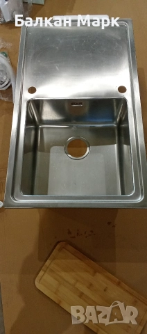 Кухненска мивка Respecta Chicago – неръждаема стомана, неръждавейка + аксесоари 