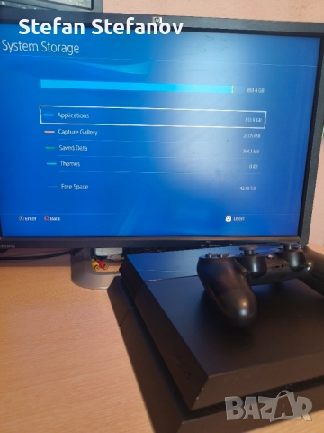 С ГАРАНЦИЯ 1Г PlayStation 4 FAT SW 10.01 PS4 1TB профилактиран, снимка 7 - PlayStation конзоли - 52858056