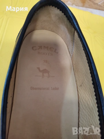 Camel мъжки мокасини от естествена кожа , снимка 4 - Ежедневни обувки - 53488819