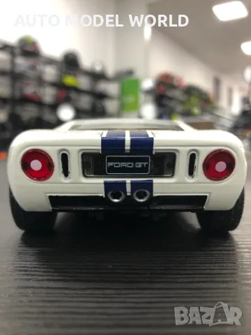 Чисто нова метална колекционерска количка FORD GT 1:24 мащаб, снимка 5 - Колекции - 47410713