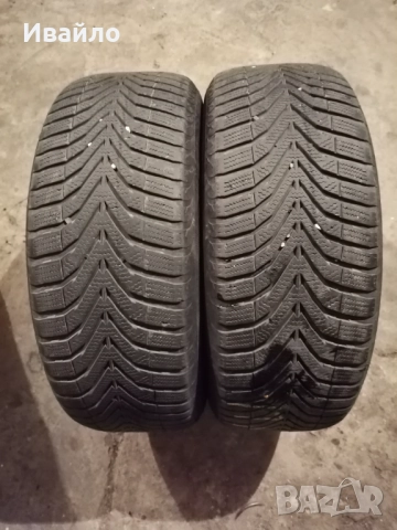 Продавам 2 броя зимни гуми 205.55.16 на 1 сезон дот 2019 Vresstain 
