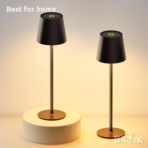 DEELUX Безжична настолна лампа с димируема светлина, снимка 4 - Настолни лампи - 53721871