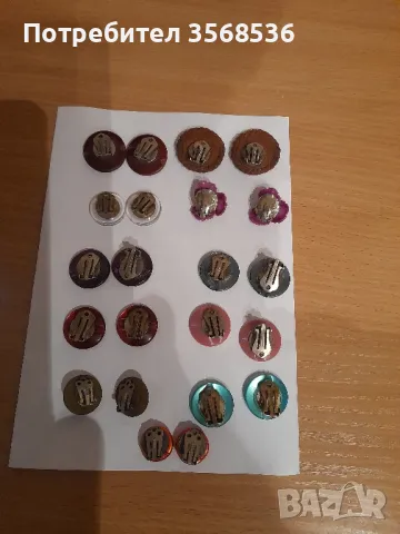 Плюшени играчки.. сърчица,обици ,брошки и др., снимка 8 - Обеци - 48899136