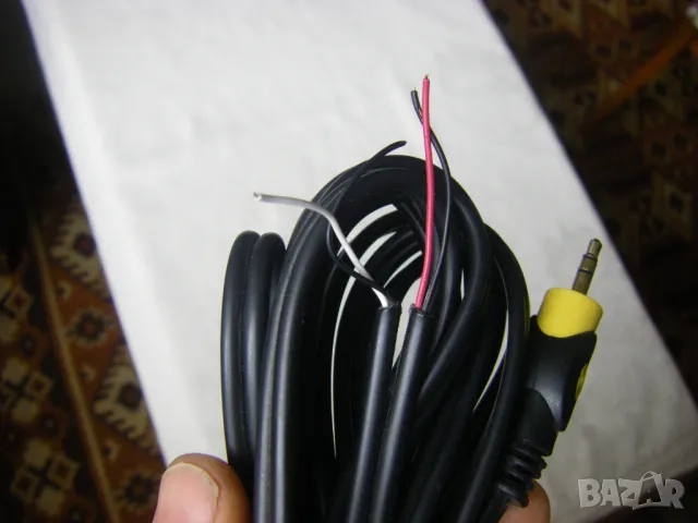 Дебел аудио кабел със стерео жак 3.5мм черен - 3 метра, снимка 3 - Други - 47392915