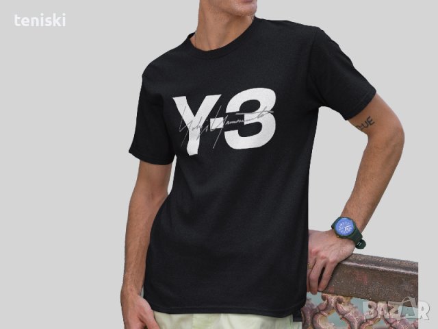 Тениски Y-3 Йоджи Ямамото Adidas Принт 8 модела, снимка 3 - Тениски - 42521602