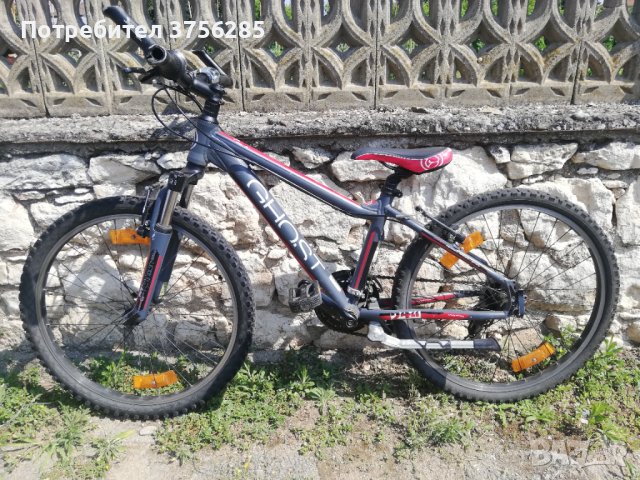 Детски алуминиев велосипед GHOST 24" POWERKID , снимка 1 - Велосипеди - 41404562
