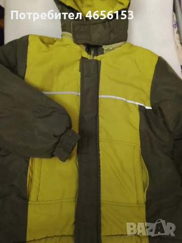 ДЕТСКО ЗИМНО ЯКЕ С КАЧУЛКА - Размер 140