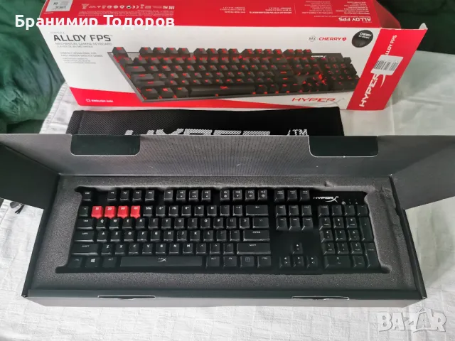 Геймърска клавиатура HyperX Alloy FPS, снимка 2 - Клавиатури и мишки - 49685894
