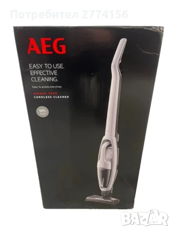 Безжична прахосмукачка AEG clean 5000