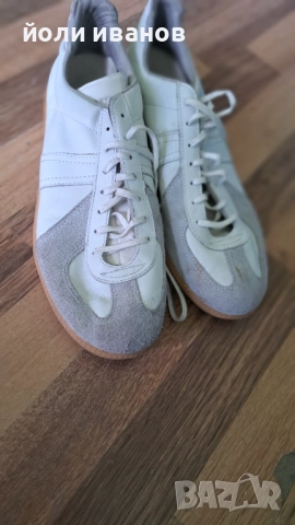 Немски маратонки от естствена кожа,подметка каучук,46 номер